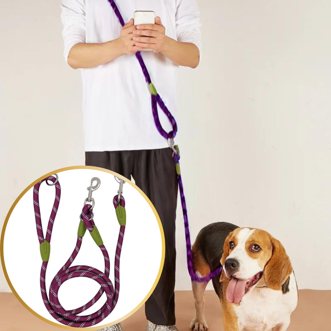 LAISSE POUR CHIEN | REFLETCORD™ - Je Promène Mon Chien