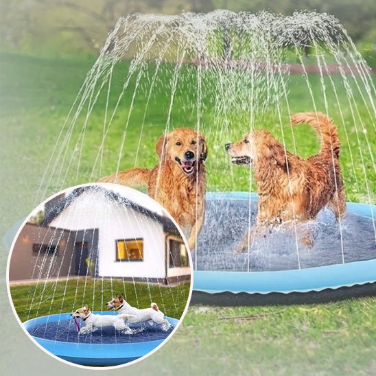 Coolpet™ | Piscine à jets pour chien - Je Promène Mon Chien