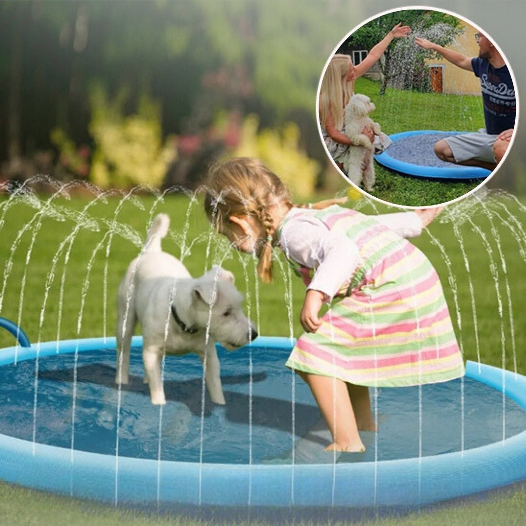 Coolpet™ | Piscine à jets pour chien - Je Promène Mon Chien