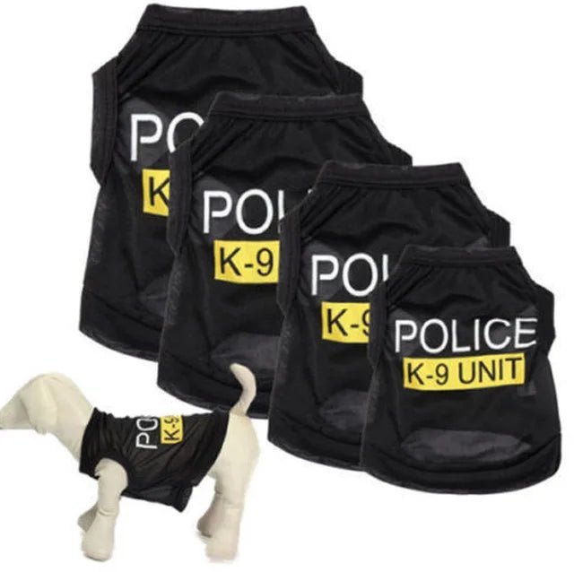 Deguisement chien | Veste Police 2024 spéciale petit chien - Je Promène Mon Chien