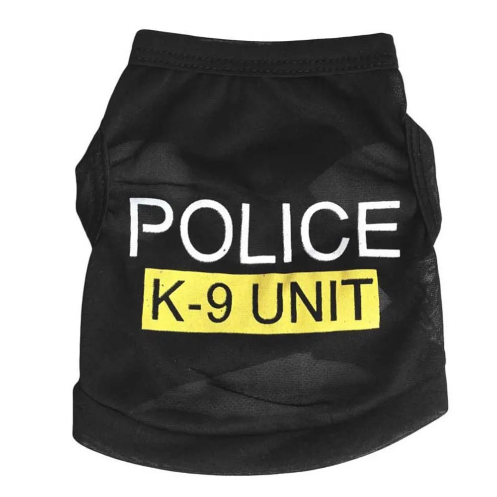Deguisement chien | Veste Police 2024 spéciale petit chien - Je Promène Mon Chien