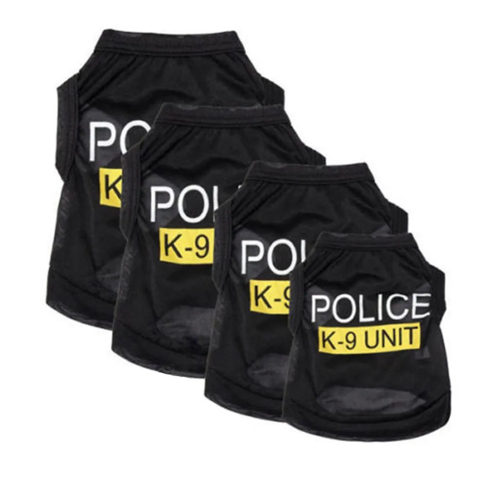 Deguisement chien | Veste Police 2024 spéciale petit chien - Je Promène Mon Chien