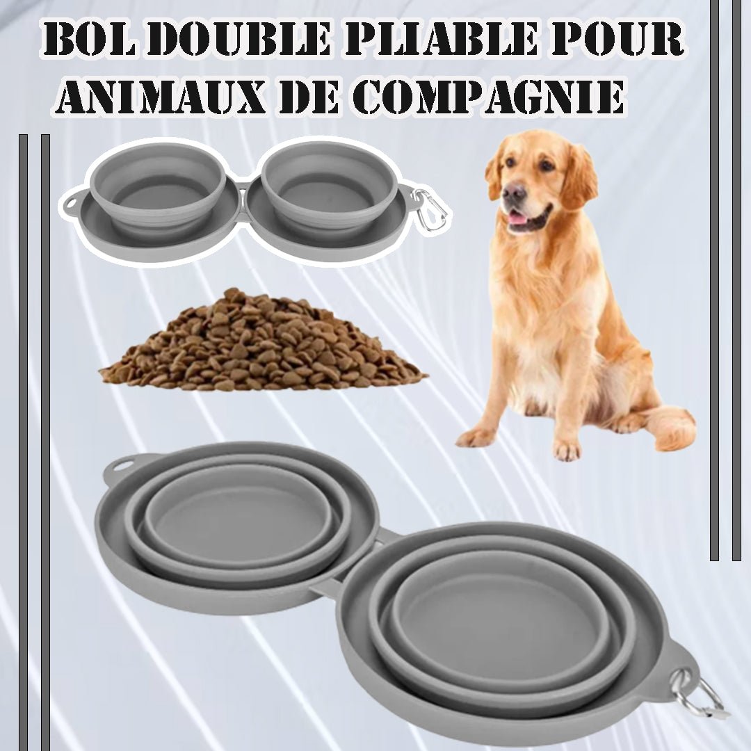 GAMELLE CHIEN - COMPACTE™ - Je Promène Mon Chien