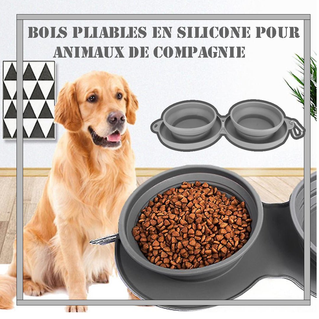 GAMELLE CHIEN - COMPACTE™ - Je Promène Mon Chien
