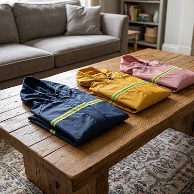 Imperméable pour chien table