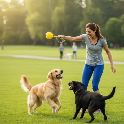 Jouet Indestructible pour Chien | Balle-corde ultra-résistante