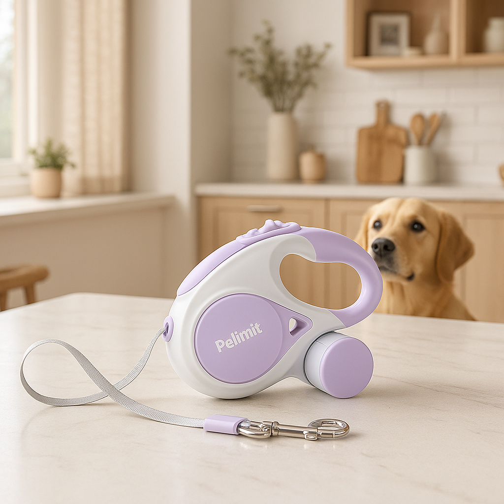 Laisse chien enrouleur | Sécuri-Flex™