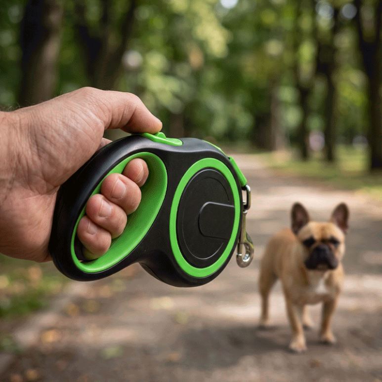 Laisse pour chien enrouleur | Légère et Confortable