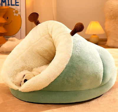 lit pour chien Maxipantoufle petit chien qui dort paisiblement