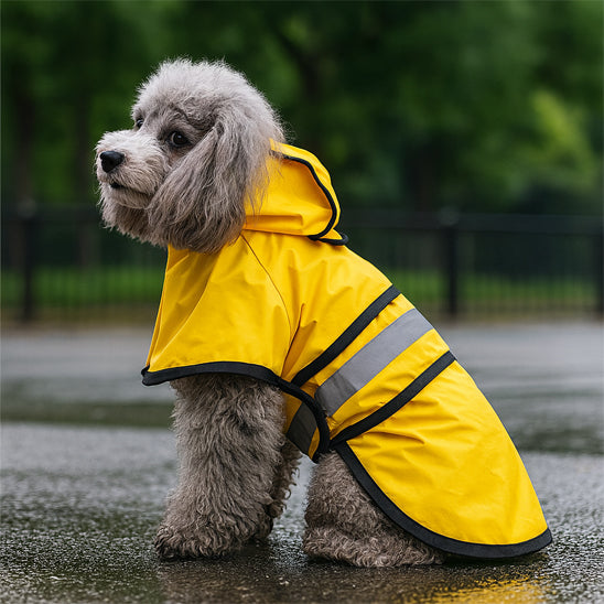 Manteau pour chien | Imperméable Premium Jaune