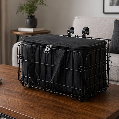 Panier pour vélo chien