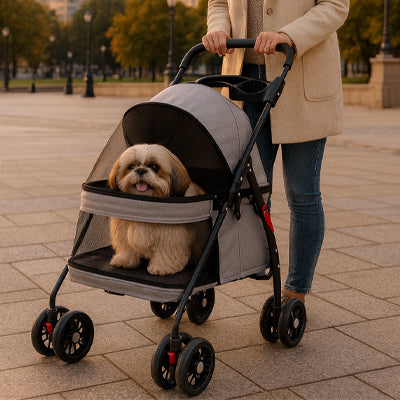 Poussette pour chien | SeniorConfort™