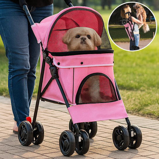 Dogtrolleyâą Rose | Poussette pour chien