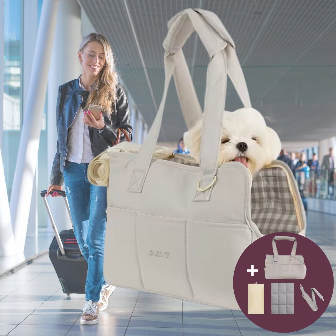 Sac de transport chien - avec accessoires - Angelbag™ - Je Promène Mon Chien