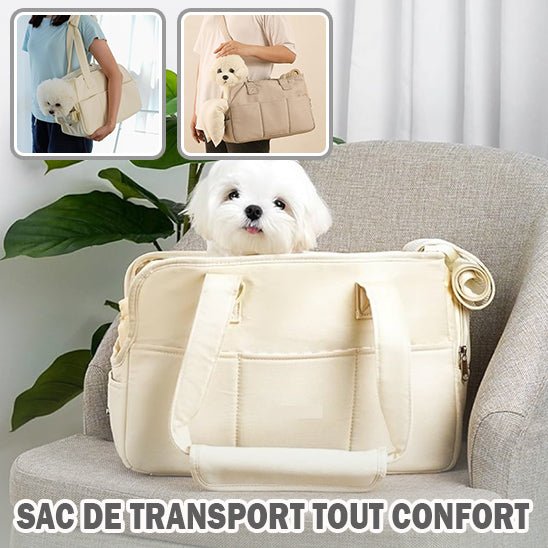 Sac de transport chien - avec accessoires - Angelbag™ - Je Promène Mon Chien