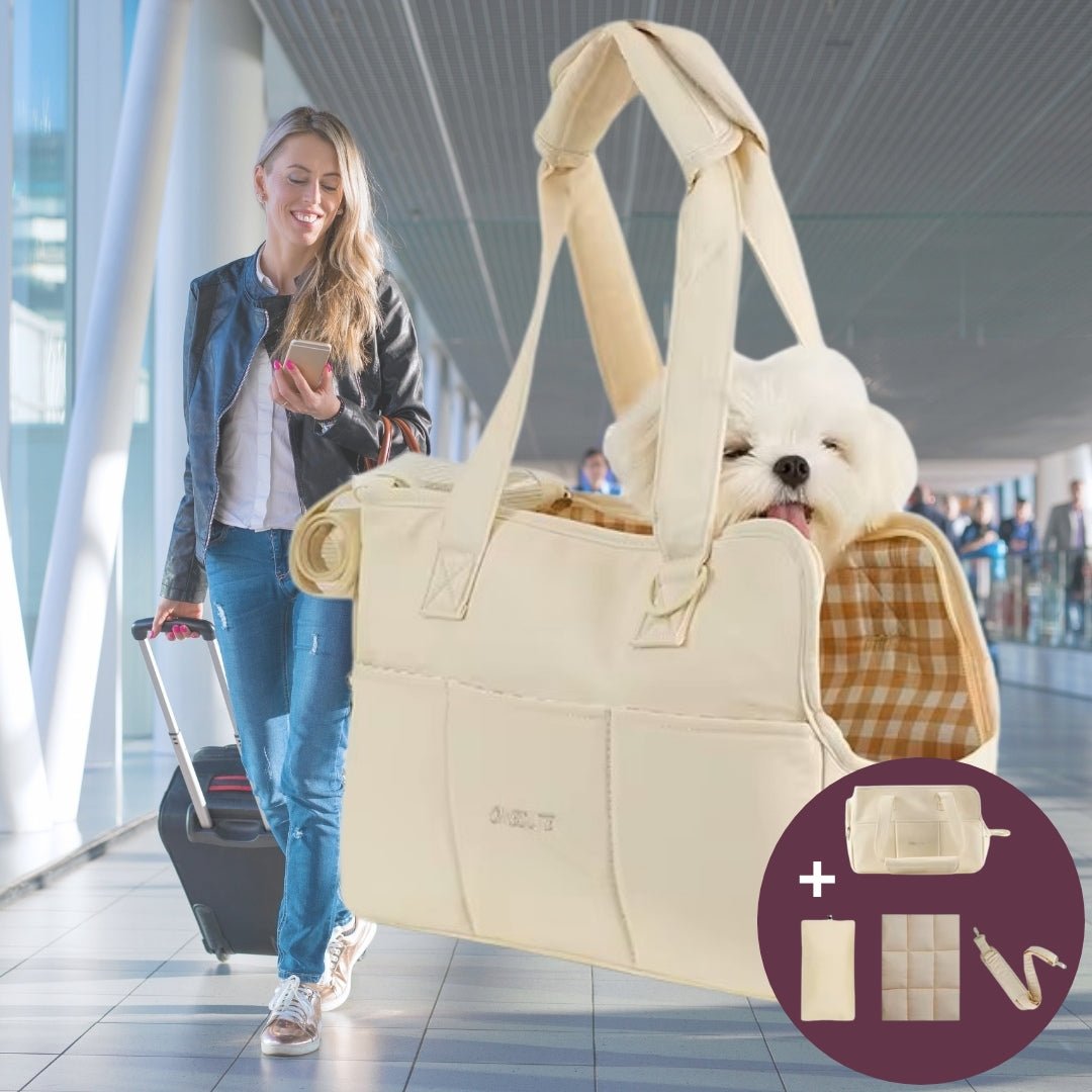 Sac de transport chien - avec accessoires - Angelbag™ - Je Promène Mon Chien