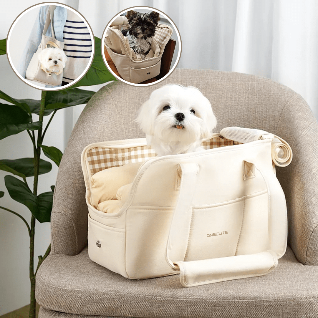 Sac de transport chien - avec accessoires - Angelbag™ - Je Promène Mon Chien