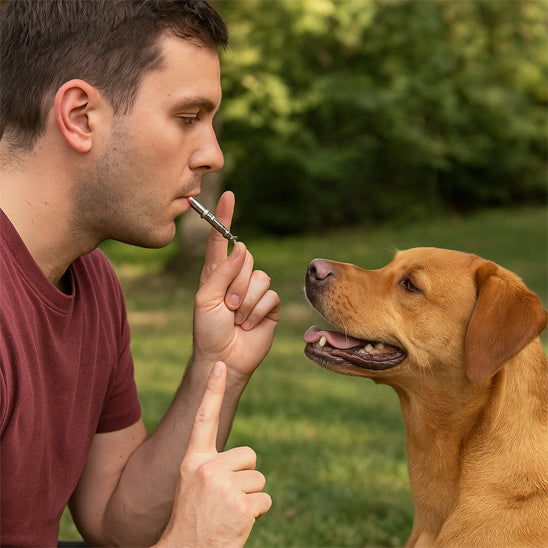 Sifflet à ultrasons pour chien (Cadeaux offerts)