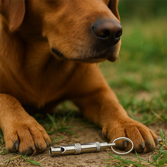 Sifflet à ultrasons pour chien (Cadeaux offerts)