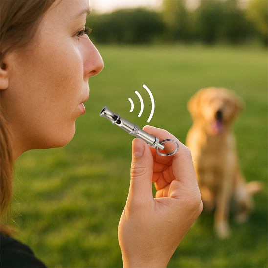 Sifflet à ultrasons pour chien (Cadeaux offerts)