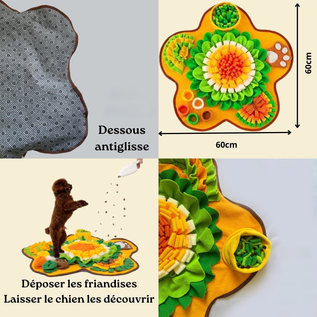 Tapis de fouille chien | Sensiflor™ - Je Promène Mon Chien
