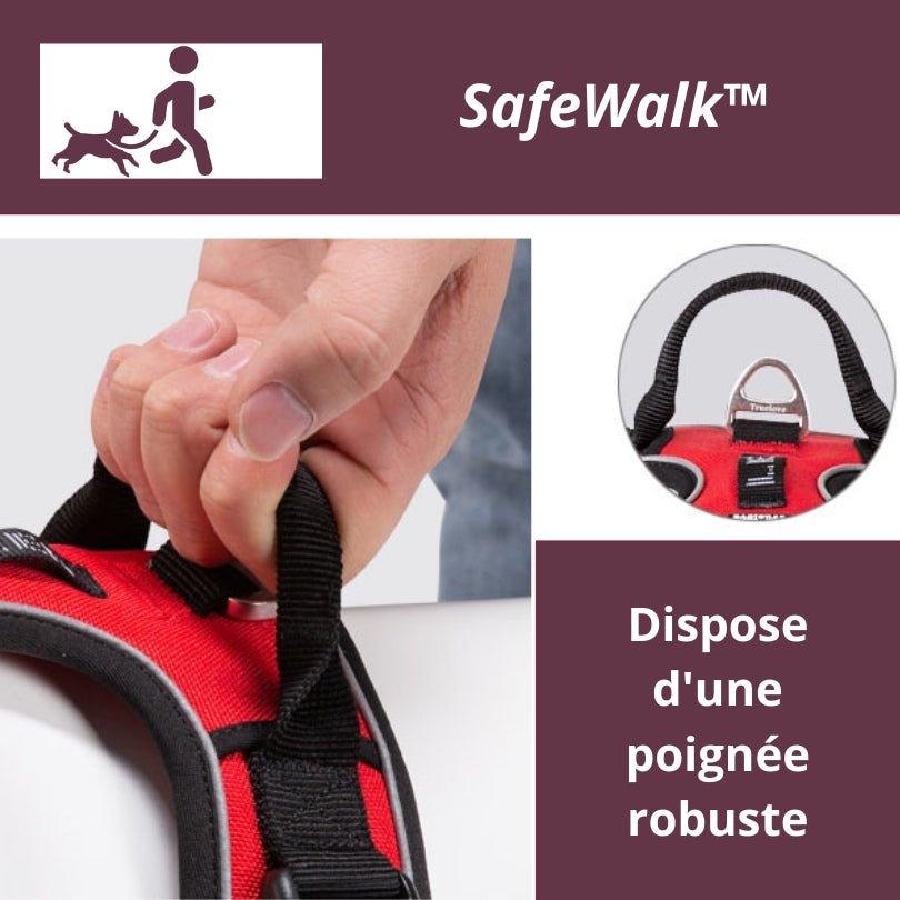 HARNAIS CHIEN ANTI TRACTION | SAFEWALK™ - Je Promène Mon Chien