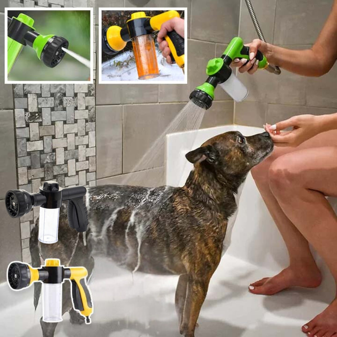 Pistolet de douche avec doseur | Pixielux™ - Je Promène Mon Chien