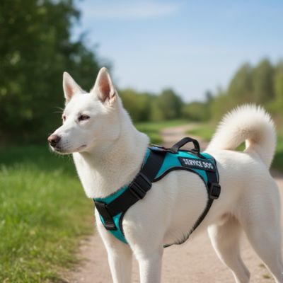 Harnais chien Confort sécurisé vert