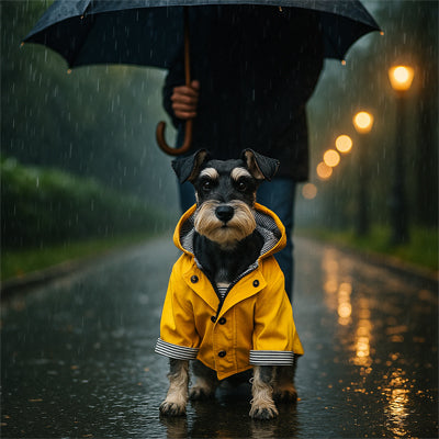 IMPERMEABLE POUR CHIEN | LE CIRE JAUNE