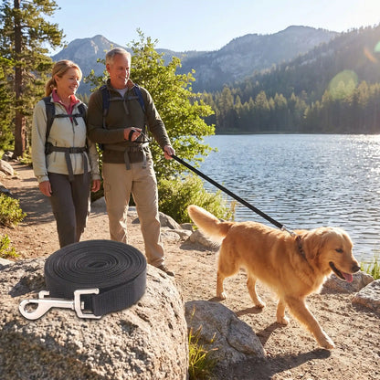 Longe pour chien | Ultra-résistante en nylon renforcé