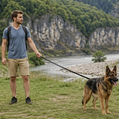 Longe pour chien | Ultra-résistante en nylon renforcé