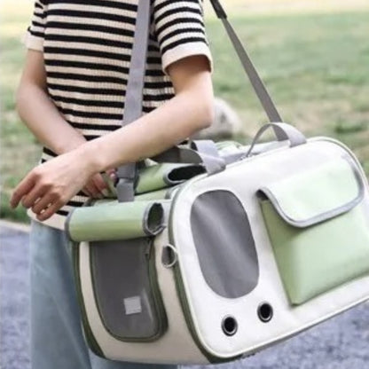 sac de transport pour chien portage à l'épaule