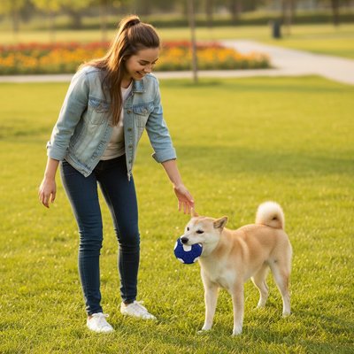 Ballon increvable pour chien