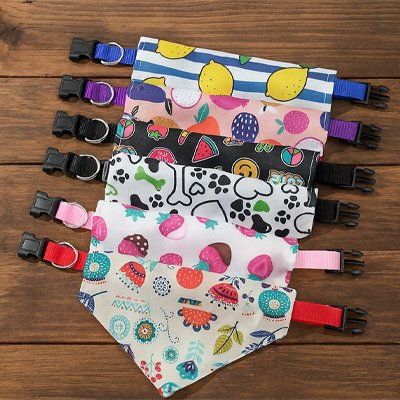 Bandana Chien multiples motifs