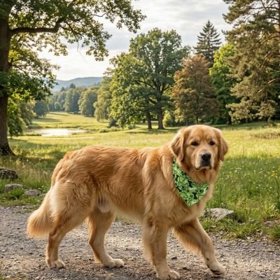 Bandana pour chien promenade