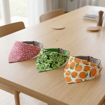 Bandana pour chien trois modèles