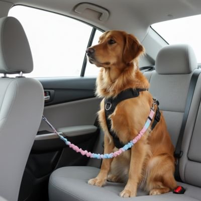 Ceinture de sécurité pour chien tranquille