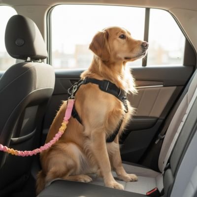 Ceinture de sécurité pour chien sage