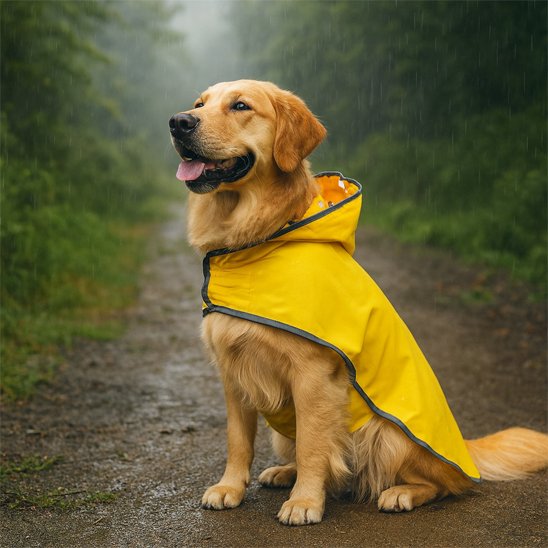 ciré pour chien jaune