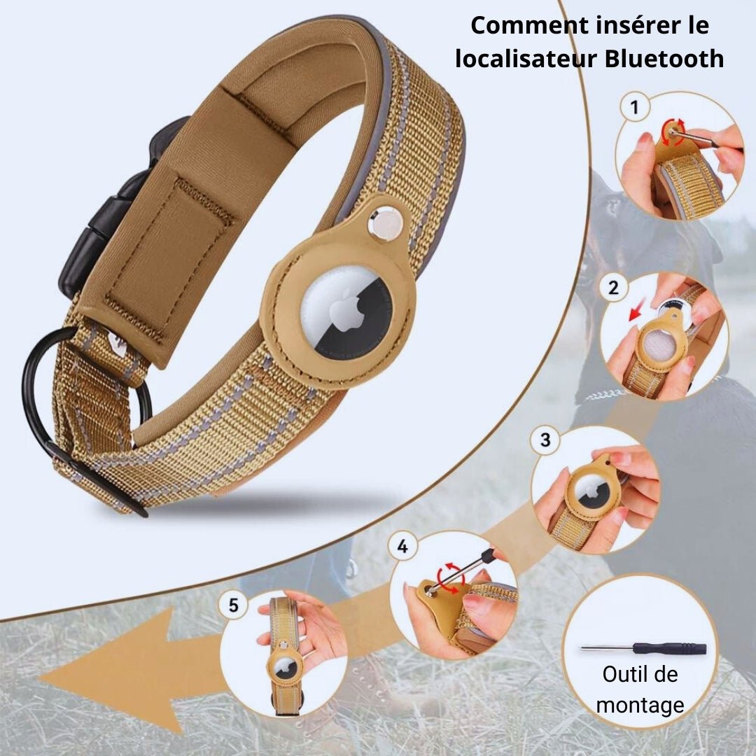 Collier anti fugue pour chien | Detectcol™ - Je Promène Mon Chien