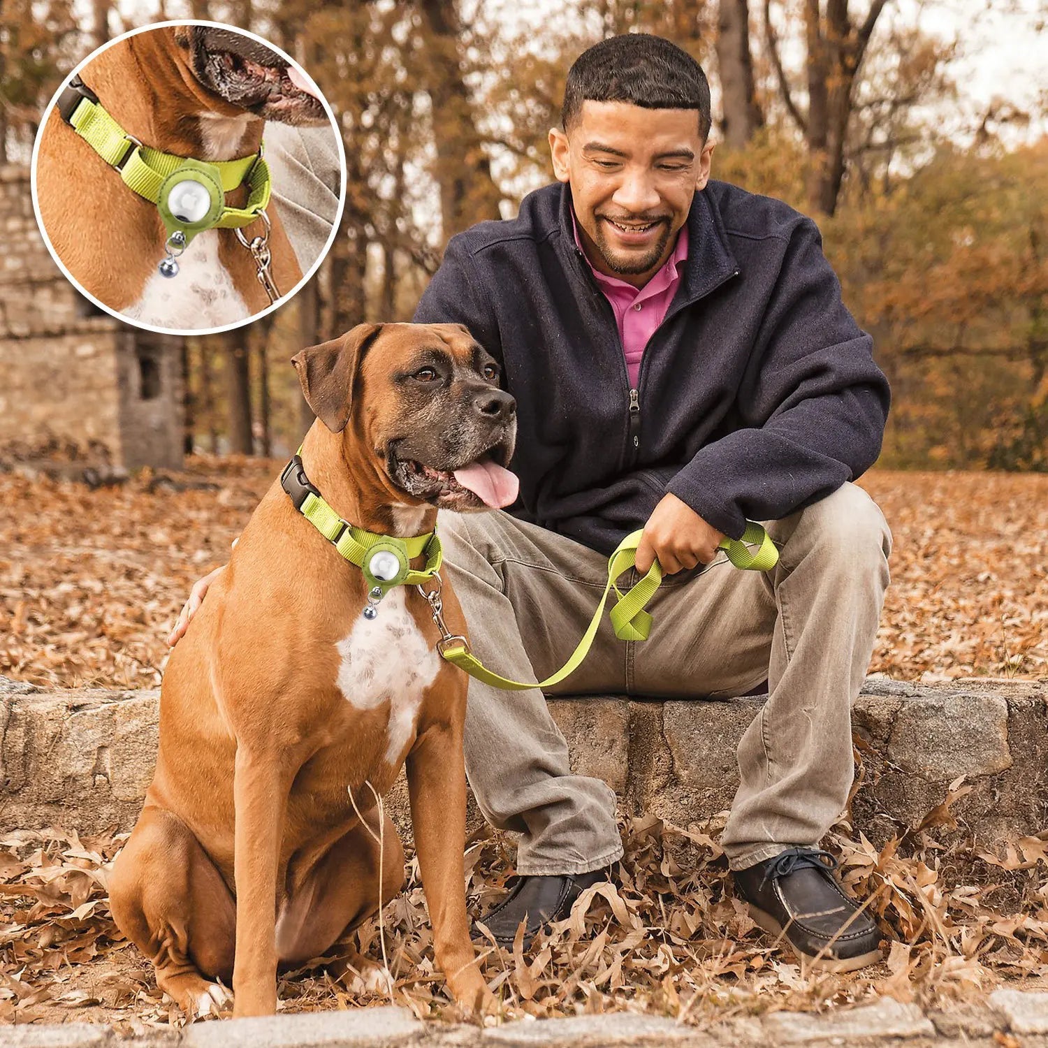 Collier anti fugue pour chien | Detectcol™ - Je Promène Mon Chien