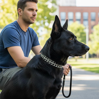 collier chien observation