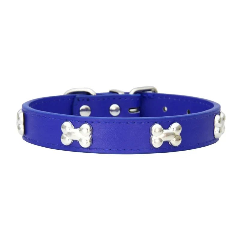 Collier chien cuir | Yakucol™ - Je Promène Mon Chien