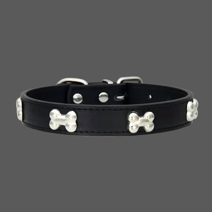 Collier chien cuir | Yakucol™ - Je Promène Mon Chien