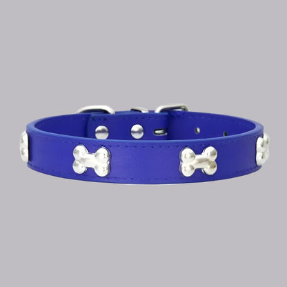 Collier chien cuir | Yakucol™ - Je Promène Mon Chien
