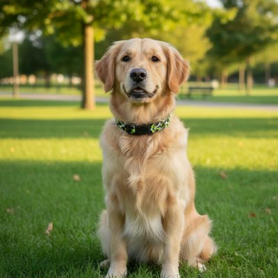 Collier chien | Romanticol™ - romantisme et aventures