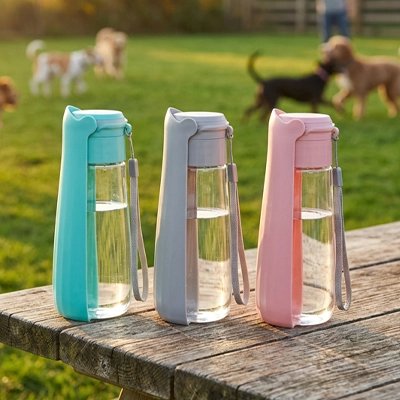 Gourde chien 3 couleurs