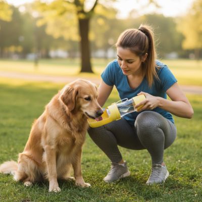 Gourde pour chien | Portable Étanche