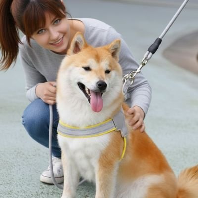 Harnais chien sortie en ville