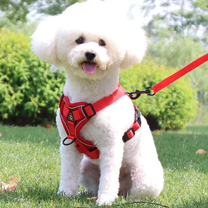 Harnais pour chien rouge